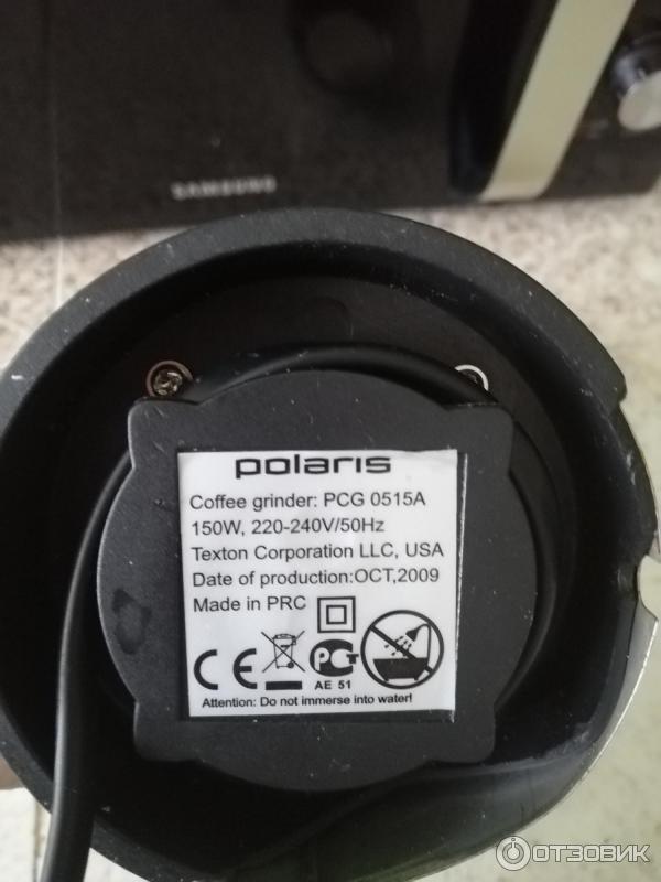 Кофемолка Polaris PCG 0515A фото