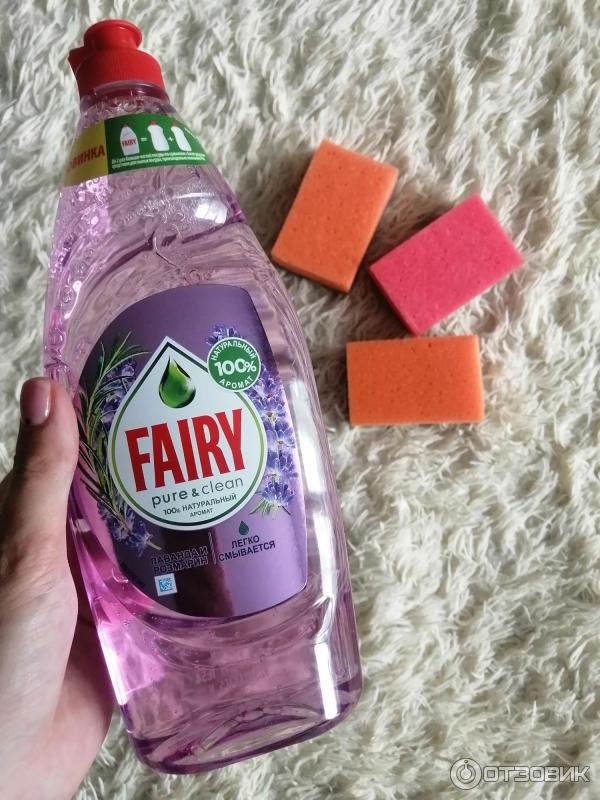 Средство для мытья посуды Fairy Pure&clean фото