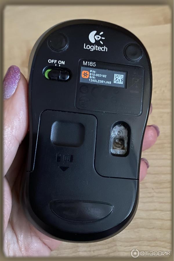 Беспроводная мышь Logitech M185 фото