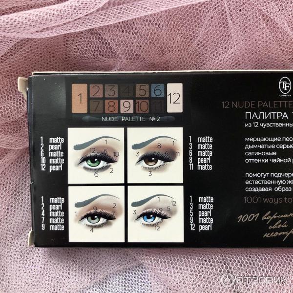 Тени для век TF Nude Palette фото