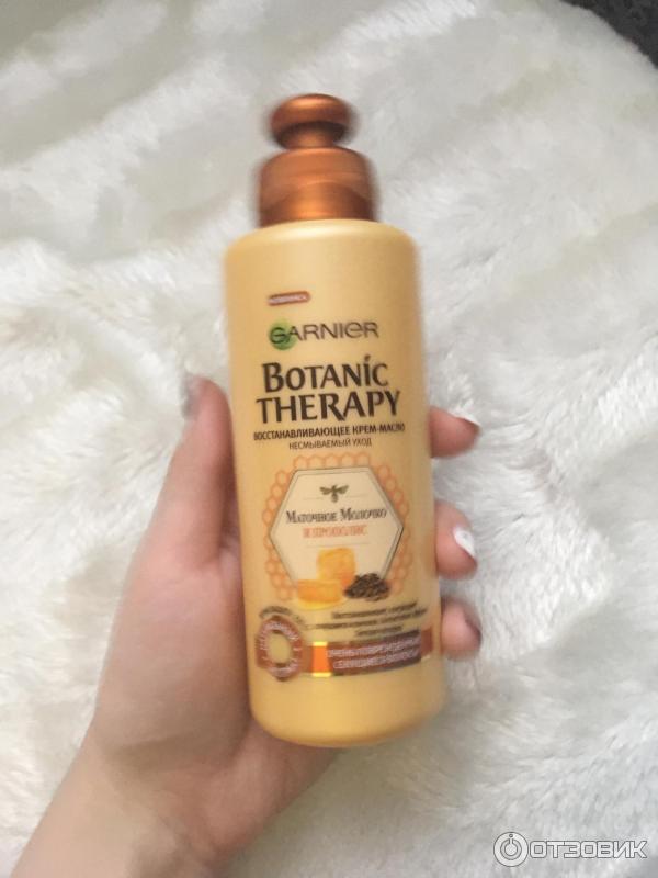 Крем-масло для волос Garnier botanic therapy Маточное молочко и прополис фото