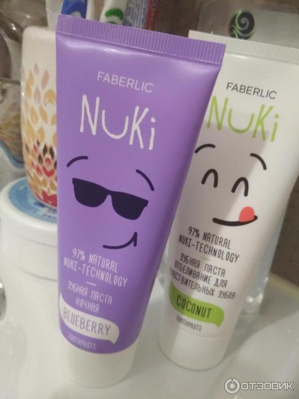 Зубная паста Faberlic NuKi фото