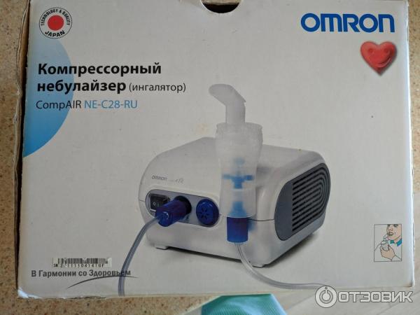 Ингалятор компрессорный (небулайзер) Omron CompAir NE-C28-RU фото