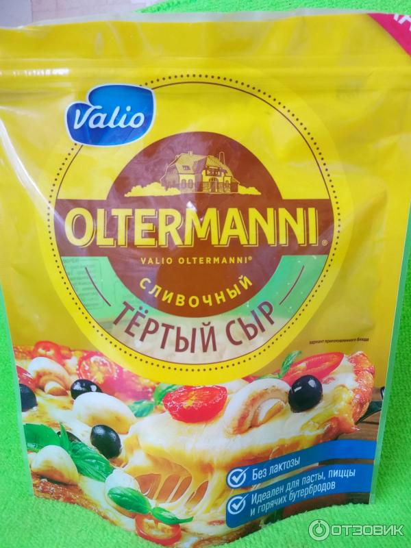 Сыр тертый сливочный Valio Oltermanni фото