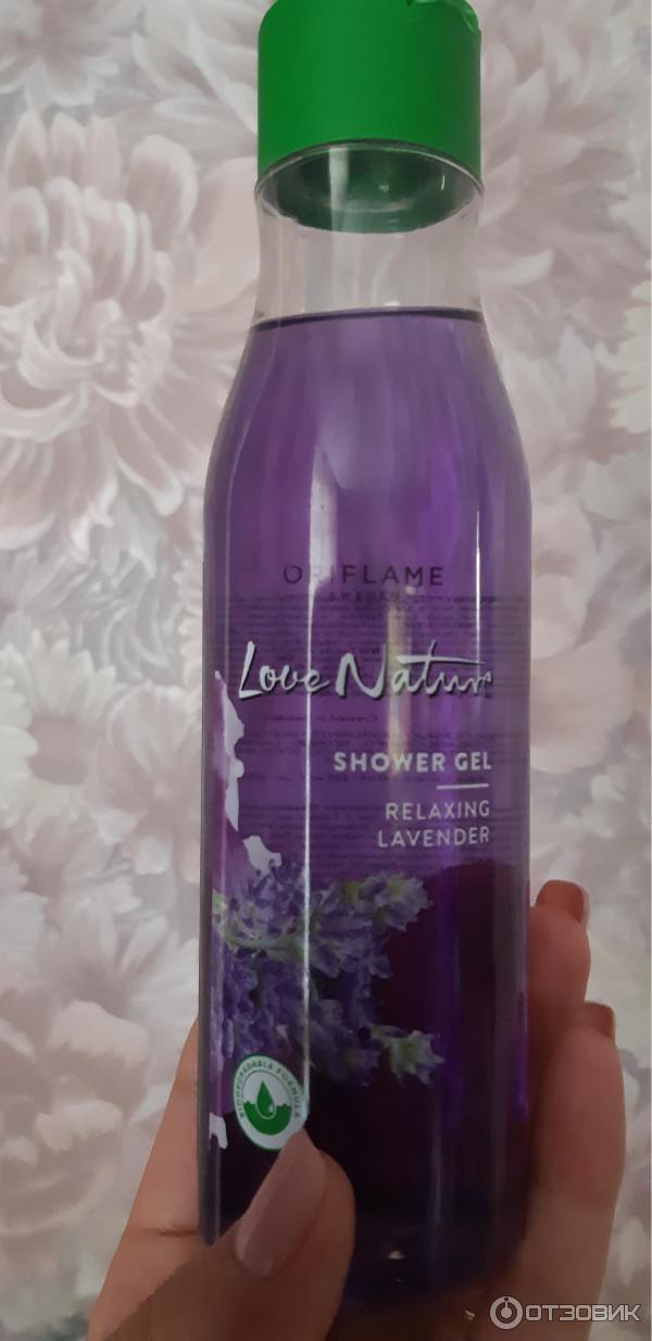 Гель для душа Oriflame Love Nature Relaxing Lavender фото