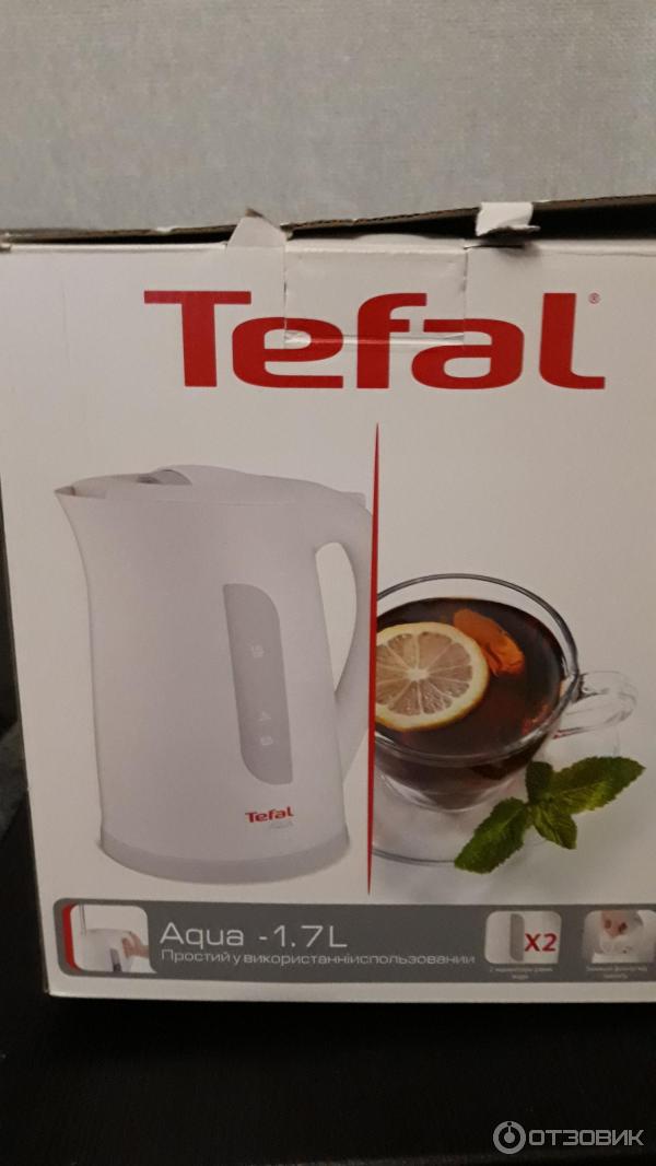 Отзыв о Электрический чайник Tefal Ко 270130 Agua | Качественный чайник
