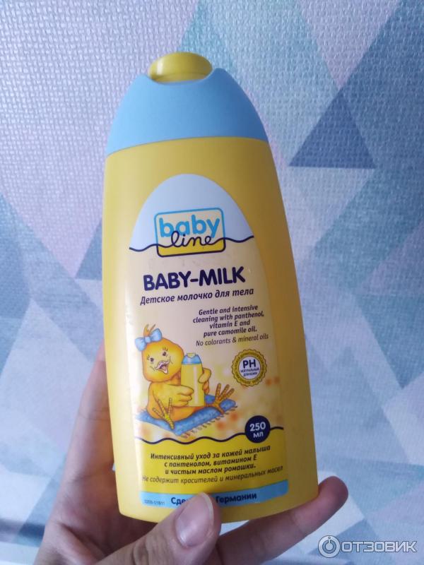 Детское молочко для тела Babyline Baby-milk фото