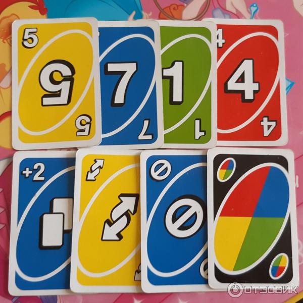 Настольная карточная игра UNO фото