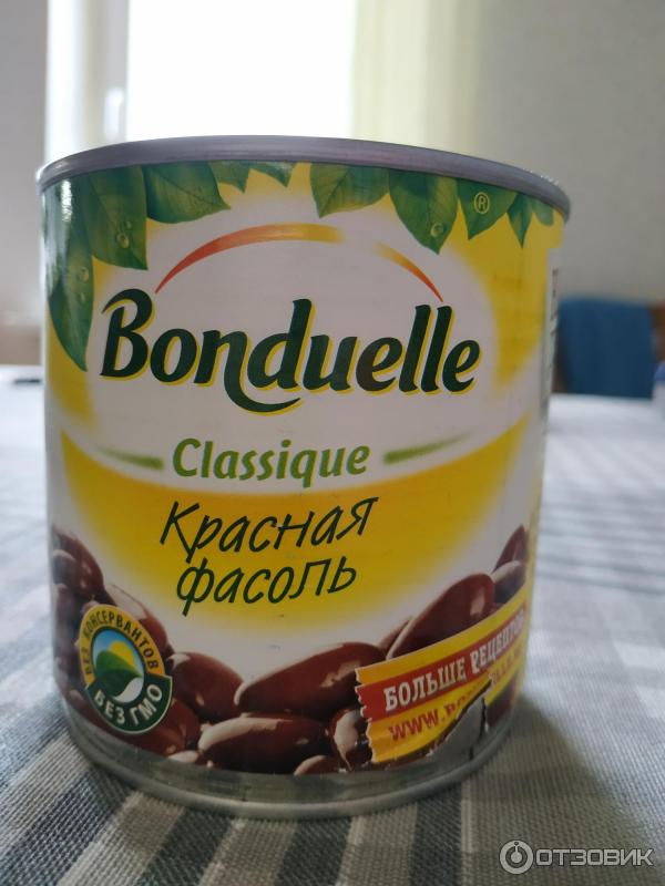 Красная фасоль Bonduelle фото