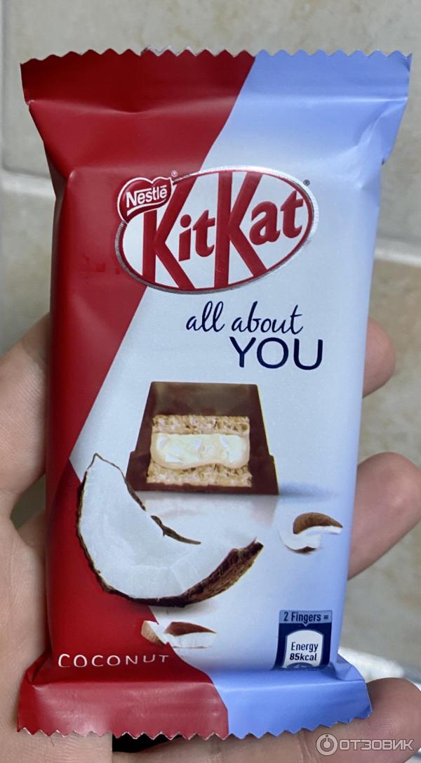 Шоколад Kit Kat All About you Кокос фото