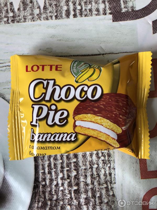 Печенье Lotte Choco Pie фото