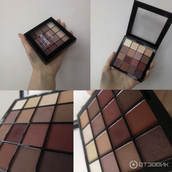 нюдовая палетка от NYX ULTIMATE SHADOW