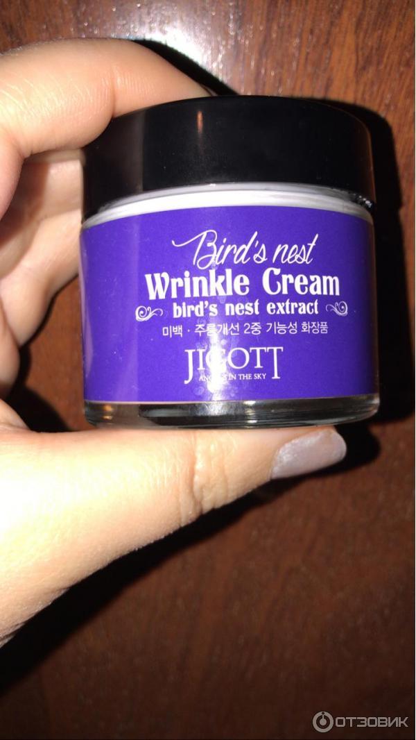 Kрем для лица Jigott Bird's Nest Wrinkle Cream фото