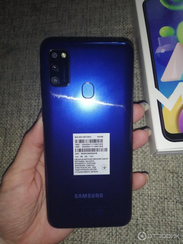 Смартфон Samsung Galaxy M21 фото