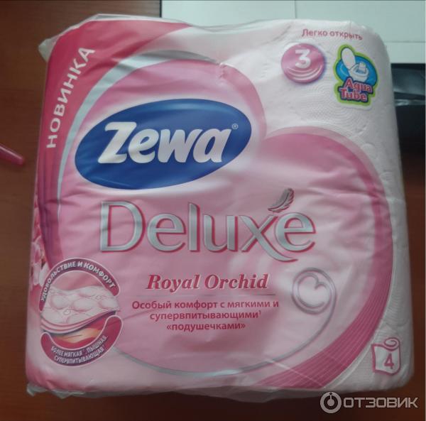 Туалетная бумага Zewa Deluxe фото