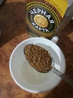 Кофе растворимый Черная карта Gold фото
