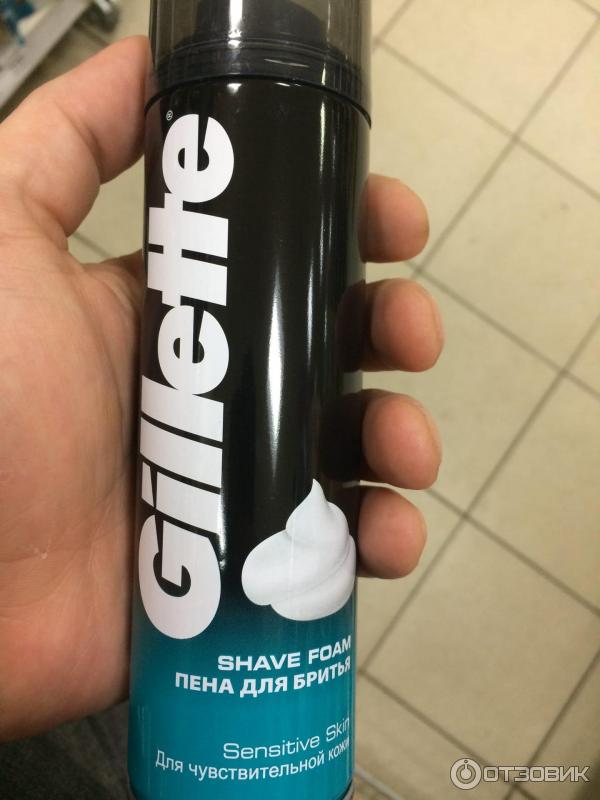 Пена для бритья Gillette Shave Foam фото