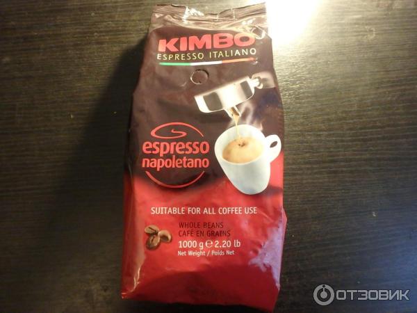 Кофе в зернах Kimbo Espresso Napoletano фото