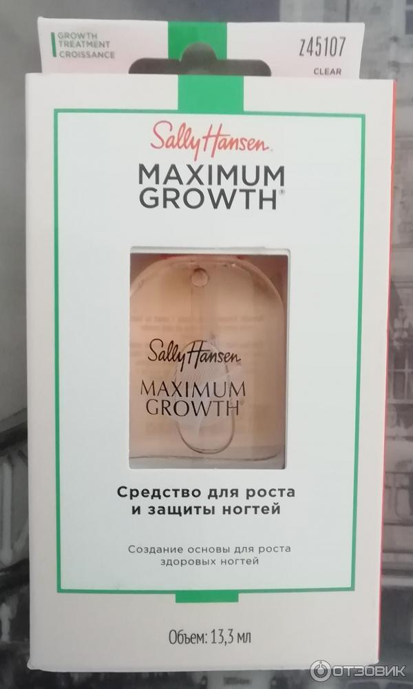 Средство для роста ногтей Sally Hansen Maximum Growth фото