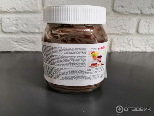 Ореховая паста Ferrero Nutella с добавлением какао фото