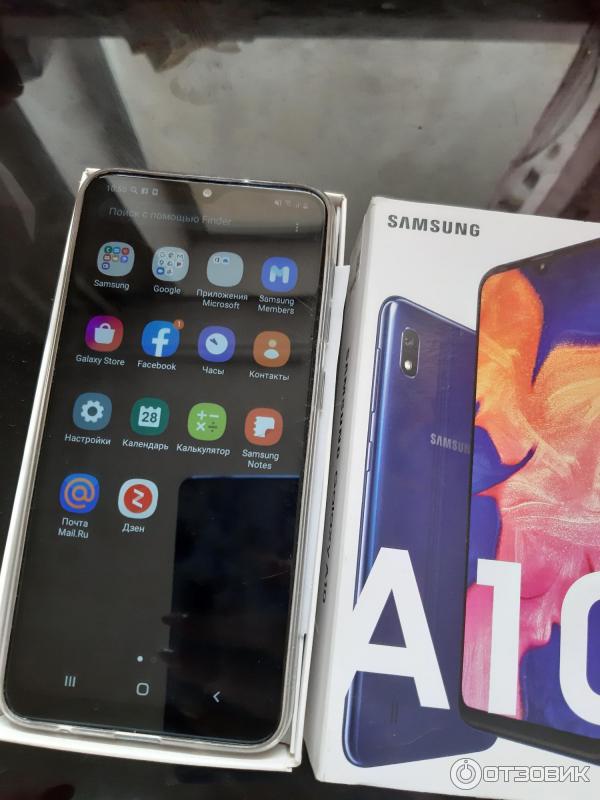 Смартфон Samsung Galaxy A10 фото