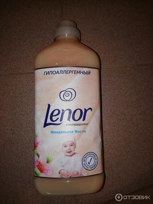 Концентрированный кондиционер для белья Lenor Миндальное масло фото