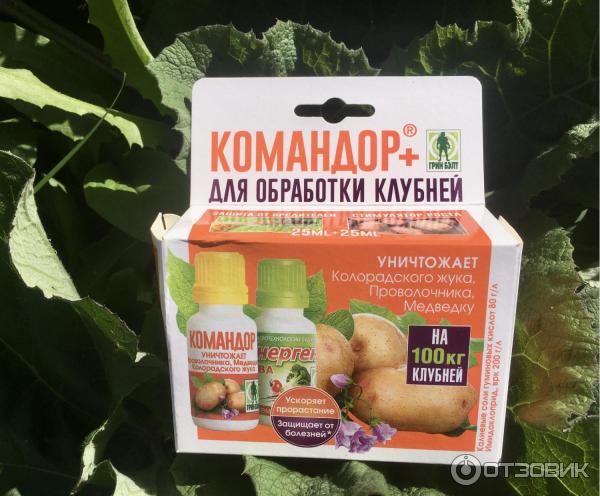 Отзыв о Средство для обработки клубней Грин Бэлт "Командор+" | Что не ...