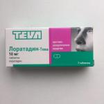 Препарат TEVA "Лоратадин-Тева" фото