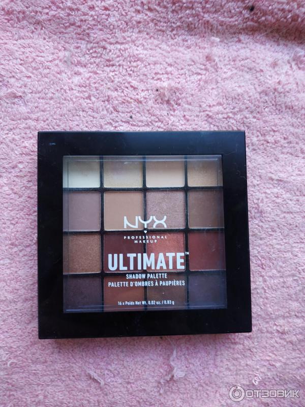 Палетка теней для век NYX Ultimate Shadow Palette - Warm Neutrals фото