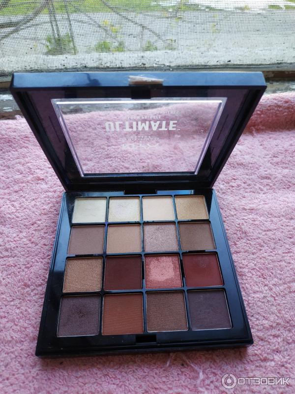 Палетка теней для век NYX Ultimate Shadow Palette - Warm Neutrals фото