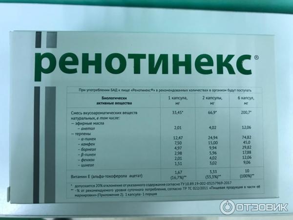 Ренотинекс Купить В Омске Цена