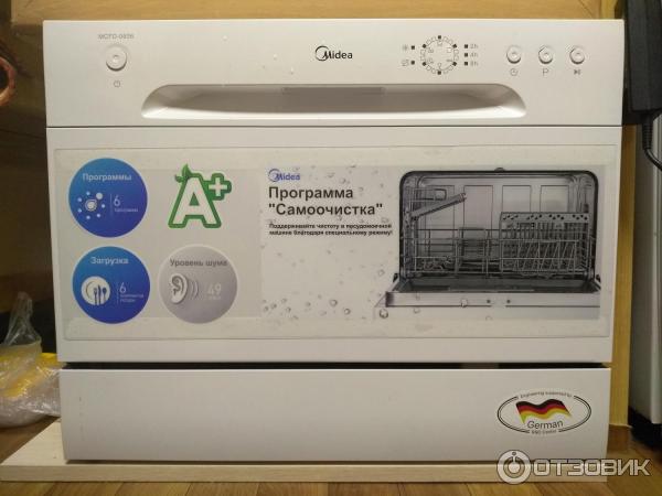 Посудомоечная машина midea mcfd55s650bi подключение Отзыв о Посудомоечная машина Midea MCFD-0606 Работает, посуду отмывает.