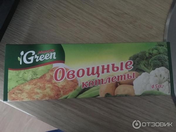 Овощные котлеты Морозко Green фото