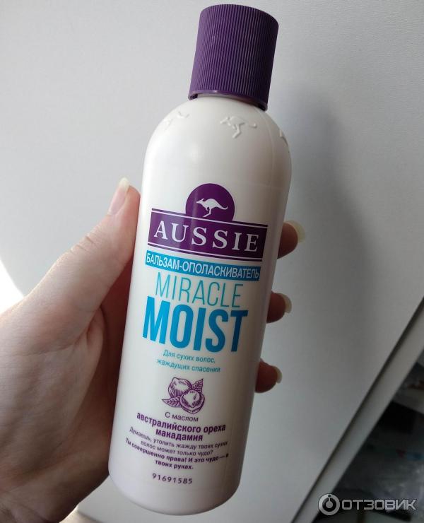 Кондиционер для сухих и поврежденных волос Aussie Miracle Moist фото