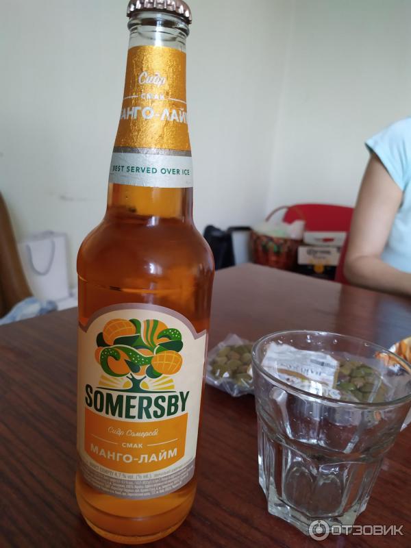 Сидр Somersby mango&lime фото