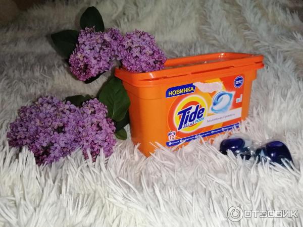 Капсулы для стирки Tide All in 1 Pods Альпийская свежесть фото