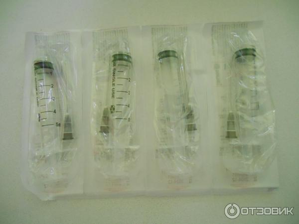 Шприцы для инъекций одноразовые Disposable Syringe фото