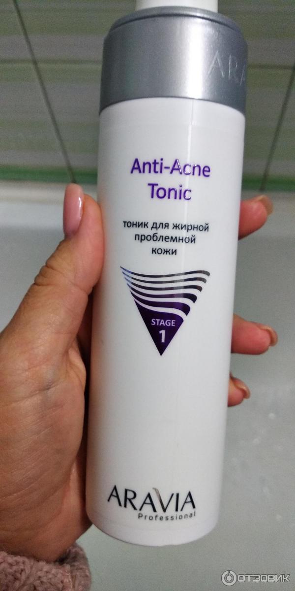 Тоник Aravia anti-acne для жирной и проблемной кожи фото