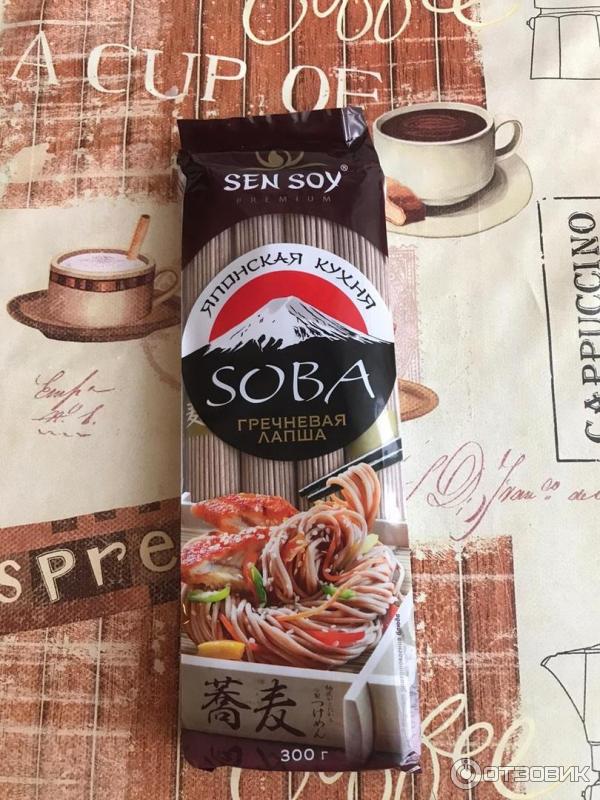 Лапша гречневая Soba