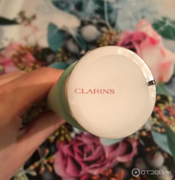 Очищающий пенящийся крем Clarins с экстрактом хлопка для жирной и комбинированной кожи фото