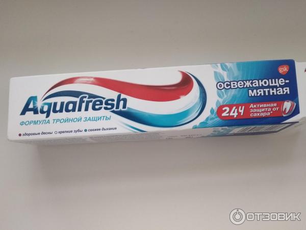 Зубная паста Aquafresh освежающе-мятная фото