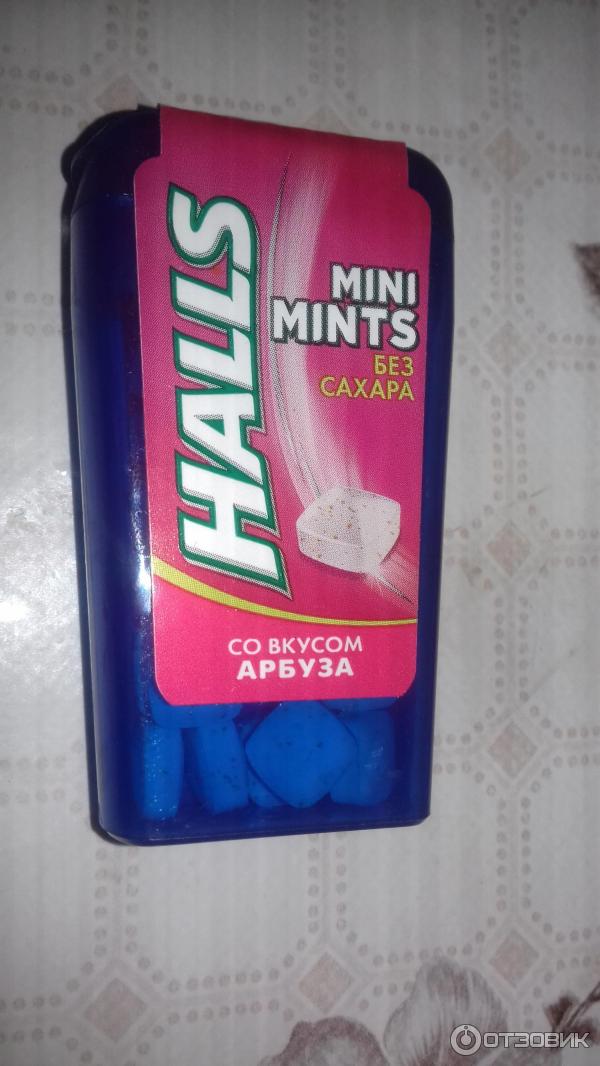 Halls без сахара