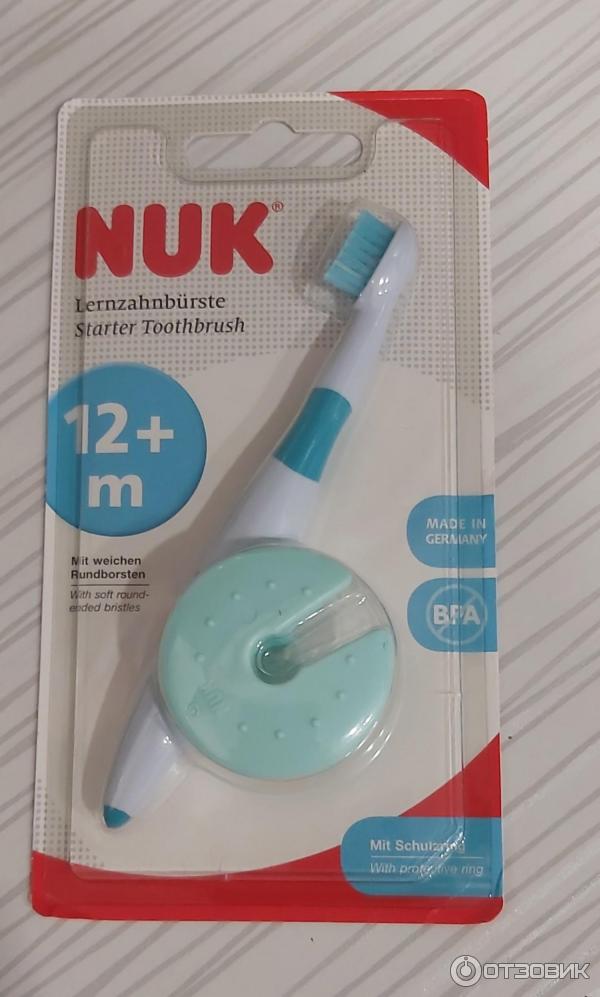 Зубная щетка для детей Nuk фото