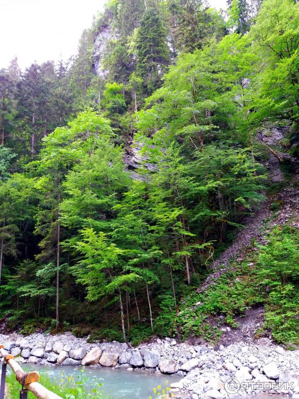 Экскурсия в каньон Partnachklamm (Германия, Гармиш-Партенкирхен) фото