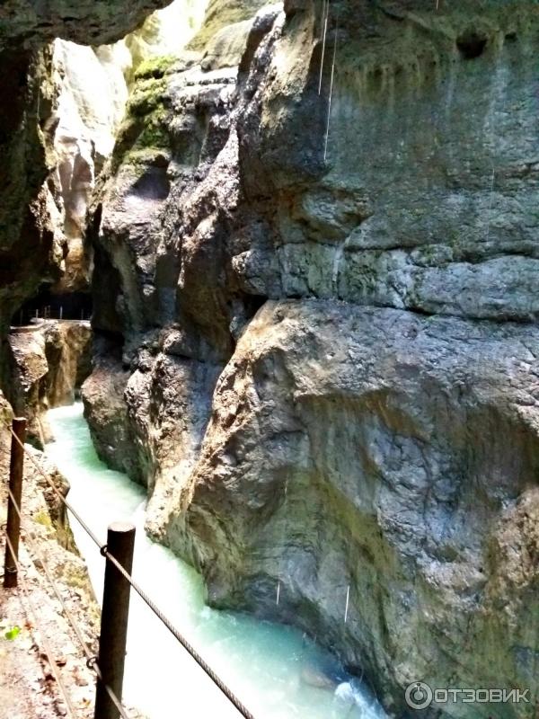 Экскурсия в каньон Partnachklamm (Германия, Гармиш-Партенкирхен) фото