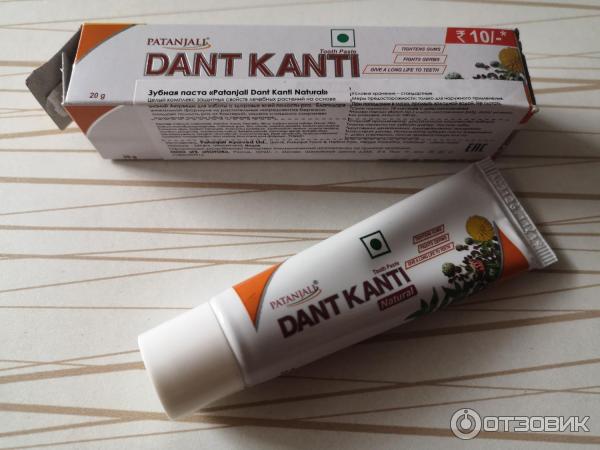 Зубная паста Patanjali Dant Kanti фото