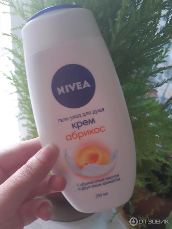 Гель-крем для душа Nivea Крем абрикос фото