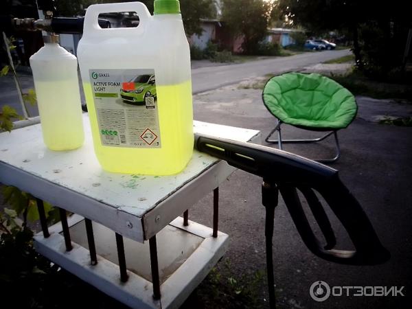 Чем заменить автошампунь в домашних условиях Отзыв о Автошампунь GraSS Active Foam Light Хотелось бы верить что Light - лёгки