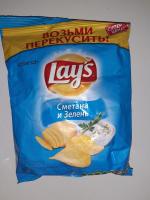 Картофельные чипсы Lays фото