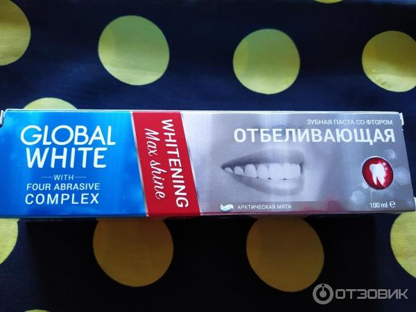 Зубная паста Global White